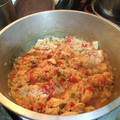 El cooksnap de Sil Sera cuando hizo Guiso de arroz con pollo ♥️.