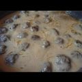 صورة من Mosaab j، شاركها بعد تجربة وصفة كرات اللحم مع الصوص الابيض 😋