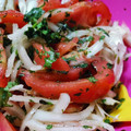 El cooksnap de Bela Carrasco Leiva cuando hizo Qué más chileno que una ensalada chilena 😘.