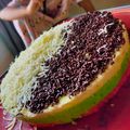 Cooksnap dari Bunda Jasmine untuk resep Bolu Kukus Rainbow (2 telur)