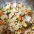 El cooksnap de LuzMa SG cuando hizo “Yakimeshi” light a mi estilo 🍚.