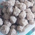 Cooksnap dari Mey Ummu Nena Fauzan untuk resep Bakso daging sapi kenyal seperti yang dijual di abang abang