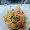 El cooksnap de Valery del Milagro cuando hizo Fideos con salsa de salchicas ! Fácil de hacer.