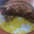 El cooksnap de Luna D'Pato cuando hizo Bizcochuelo marmolado.