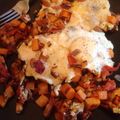 Konstantin Vladislavovich Livetskiy's cooksnap of when they made Sweet potato hashbrowns And eggs.