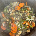 El cooksnap de Maria Hernandez cuando hizo Lomito con vegetales al estilo chino.