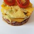 El cooksnap de John Newton cuando hizo Tartar de salmón aguacate y mango.