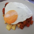 El cooksnap de Laura LR cuando hizo Pisto de verduras con huevo frito 😋.