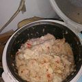Cooksnap dari yoshua habibnur untuk resep Nasi daging teriyaki / beef rice teriyaki rice cooker