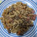 El cooksnap de Daiana Guibaudo cuando hizo Wok de Verduras salteadas con fideos caseros.