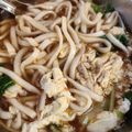 蕾洢Lazy 的 豬肉絲瓜蛋花湯麵 cooksnap