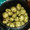 El cooksnap de Esther Soto cuando hizo Papitas cambray.