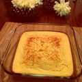 El cooksnap de Keren Diaz cuando hizo Pan de elote navideño.