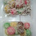 Cooksnap dari Irma Imansyah untuk resep Klepon Pelangi balur Keju