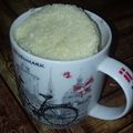 El cooksnap de Nancy V Sánchez cuando hizo Torta en Taza en Microondas  3 Minutos!! Mugcake de Coco.
