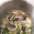 El cooksnap de Ainhoa cuando hizo Filetes de merluza con guisantes al pil pil.