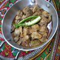 Khalida Misbah's cooksnap of when they made Karahi beef kaleji(liver).