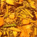 Tanzeena Mukherjee's cooksnap of when they made পুই শাকের ঘন্ট(pui saker ghonto recipe in Bengali).