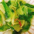 姚佩妘 的 燙大陸妹/水蒸青菜 cooksnap