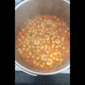 El cooksnap de Lillian Sb cuando hizo Guiso de garbanzos con gambas.