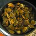 El cooksnap de rafatoro cuando hizo Almejas a la marinera (Receta clásica).