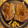 El cooksnap de Irene-Guirao cuando hizo Chuletón de añojo retinto.