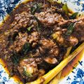 Cooksnap Nurul Huda semasa beliau membuat Hati Masak Hitam Hangat ♨️.