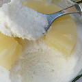 El cooksnap de nellystres_ cuando hizo Mousse de piña tropical con crujiente de coco.