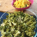 El cooksnap de anahelenarubio cuando hizo Bulgur en ensalada con mango, brócoli y aguacate.