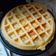 Cooksnap hanimaj min semasa beliau membuat Waffle.