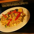 mirta quijano 's cooksnap of when they made Chicken Stirfry with Chow Mein Noodles.