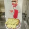 El cooksnap de Hellen Acosta cuando hizo Fainá de zapallitos.