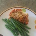 Genia Johnson's cooksnap of when they made Stuffed Salmon w/ Crab and Shrimp.