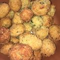 El cooksnap de Cristal Moreira cuando hizo Mi falafel.