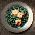 il Lena K quando ha preparato Pasta blu 💙