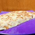 El cooksnap de Carol Salamero cuando hizo Tortilla de patata fit, sin aceite.