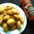 Hina Ibrahim's cooksnap of when they made Anday pakoray.