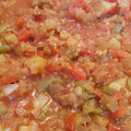 El cooksnap de José E. cuando hizo Pisto de verduras, receta de la abuela Espiri (Fritada de verduras).