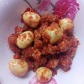 Cooksnap dari Mumu untuk resep Oseng Tempe Telur Puyuh Pedas Manis