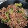 El cooksnap de Mili cuando hizo Salteado de quinoa con carne picada.