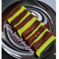 Cooksnap dari Arfiaulia untuk resep Brownies kukus coklat pandan