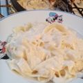 Cooksnap-ul lui Laura Maria atunci când a preparat Tăieței cu brânză de burduf, ca în Ardeal.