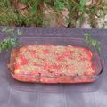 El cooksnap de Reyes Salgueiro cuando hizo Pastel de berenjenas.