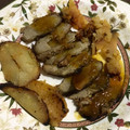 El cooksnap de Tamari Serrano Araujo cuando hizo Magret de pato con salsa de naranja y patatas fritas.