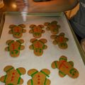 carolyncrossland1's cooksnap of when they made Gingerbread cookies.