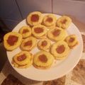 El cooksnap de Cecilia Virlee cuando hizo Lunettes/anillitos de membrillo sin manteca.