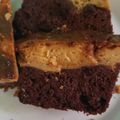 El cooksnap de D Gracia María cuando hizo Chocoflan / pastel imposible 🍮😋 a baño María en la estufa.