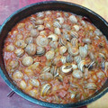 El cooksnap de Rafel Curto cuando hizo Caracoles picantes.