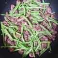 Cooksnap của NgThang khi họ làm theo món Tim Gà Xào Đậu Que