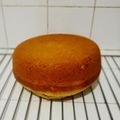 Edner's cooksnap of when they made Vanilla sponge cake.